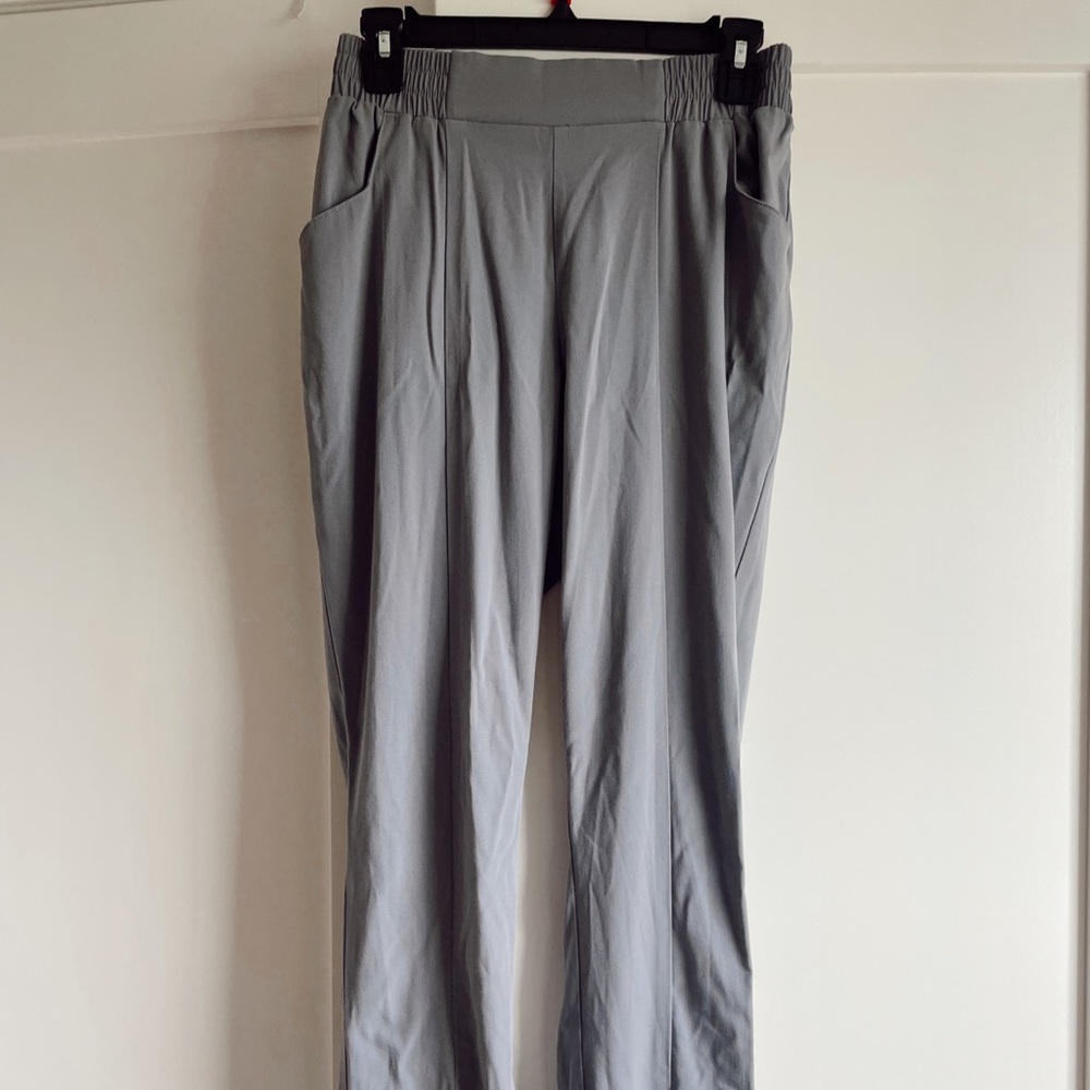 Jaanuu skinny grey scrubs pants